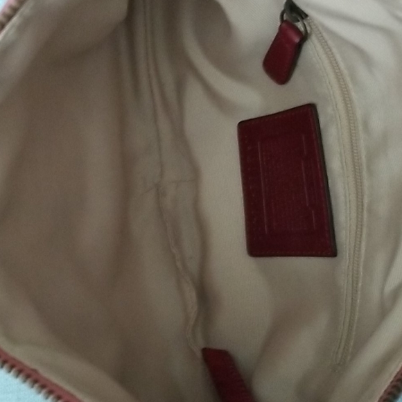 Coach Hobo Handbag Pink Multi - Picture 5 of 6